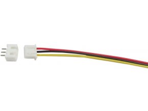 Konektor JST-XH 3pin + kabel 15cm + zdířka JST-XH 3ipn