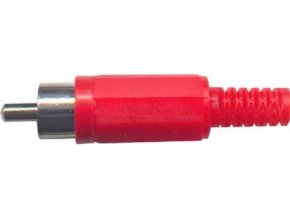 Konektorový konektor plastu červený