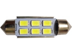 Žárovka LED SV8,5-8 sufit 36mm 12V/2W bílá, 6xLED5730