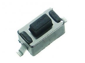 Microswitch Off- (on) SMD 12V/50MA 6x3,5 h = 4,3 mm tactronic
