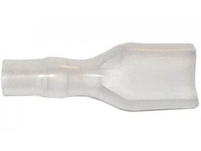 Krytka izolační na faston 6,3mm,hrdlo 2,5mm
