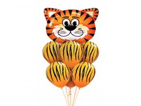 Fóliový balónový tigr