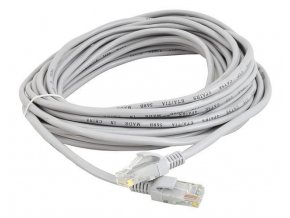 UTP kabel Patch RJ45 5m šedý cat5