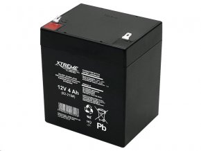 Baterie olověná  12V /  4,0Ah XTREME bezúdržbový gelový akumulátor
