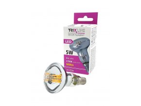 Dekorační LED žárovka FILAMENT Trixline R50, 5W, teplá bílá