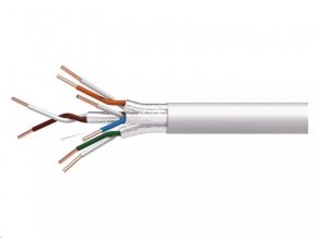 Datový kabel FTP CAT6A FTP LSZH EMOS S9320 500 m
