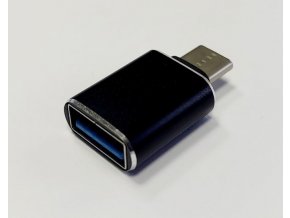 Redukce USB A - USB-C - černá