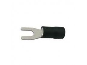 Vidlička kabelová 4,3mm černá (SV 3,5-4)