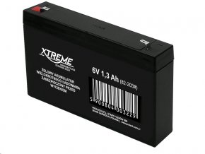 Baterie olověná   6V /  1,3Ah  XTREME bezúdržbový akumulátor