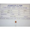 0,9p/50V NPO, RM=2,54, keramický kondenzátor