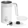 Napěňovač mléka bílý - napěnění a ohřev (latte a cappucino)