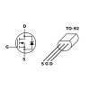 2N7000 MOSFET N-FET 60V/0,35A TO92