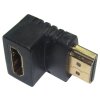 Redukce HDMI(A) zdířka-HDMI(A) konektor úhlová