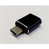 Redukce USB A - USB-C - černá