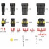 Sada vodotěsných konektorů do auta, celkem 325 komponentů