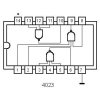 4023 3x 3 vstup NAND, DIL14