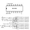 74155 - multiplexer, DIP16 /SN74155N/