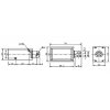 Elektromagnet tažný JF-1039B 12VDC, síla 25N, zdvih 10mm