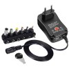 Napáječ, síťový adaptér MANUAL-30W, 3-12V/2,5A +USB 5V/2,1A, spínaný