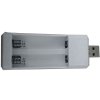 Nabíječka 2xAA/AAA, napájení USB