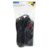 Prodlužovací přívod 5m+vypínač,3x1,5mm2, černá, BLOW PR-370WSP
