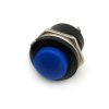 Tlačítko R13-507 OFF-(ON) 250V/3A do otvoru 16mm tmavě modré