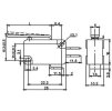 Mikrospínač MSW-02, ON-(ON) 1pol.250V/10A s páčkou