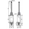 Koncový spínač ME-9101 s pružinou