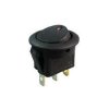 Vypínač kolébkový IRS-101E-8C/D, ON-OFF 1pol.12V/16A, prosvětlený