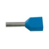 Dutinka pro dva kabely 0,75mm2 modrá (TE0,75-8), balení 100ks