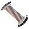 Propojovací vodiče dupont 40pin, délka 20cm, samec-samec