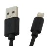 Kabel USB 2.0 - Lightning, délka 1m, černý