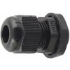 Kabelová průchodka PG-9 pro kabel 6,5-8mm černá