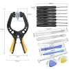 Sada šroubováků a nástrojů pro opravu mobilů s přísavkovými kleštěmi