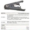 Odizolovací nůž HT-S501B na kabely do 9mm