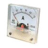 Analogový panelový ampérmetr 91C4 1A DC, s bočníkem