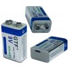 Nabíjecí baterie Li-ion 9V 650mAh 6F22, GTF, napájení USB