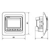 Digitální termostat PT712-EI pro podlahové topení, Elektrobock