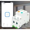 Jistič 40A 4P s ovládáním wifi na DIN lištu AT-Q-SR240WE, 90-260AC