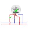 Spínač WiFi Moes Zigbee 230V/10A+RF433MHz