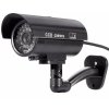 Atrapa kamery IR CCD, venkovní černá, CT