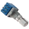 100k/G x2, WH9011A , hřídel 6x15mm, potenciometr otočný tandemový