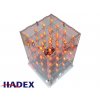 Světelná krychle LED 3D 4x4x4 dvoubarevná LED, STAVEBNICE