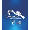 Upínač pružný DOUBLE HOOK 10mm/100cm TÜV/GS