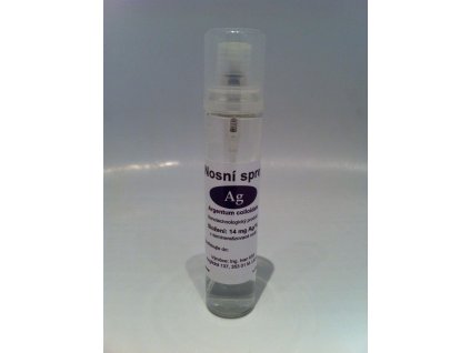 Koloidní stříbro 14 mg Ag/l nosní sprej 50 ml