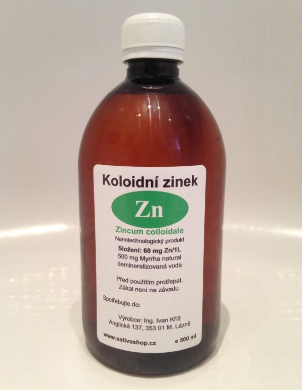 Koloidní zinek 500 ml