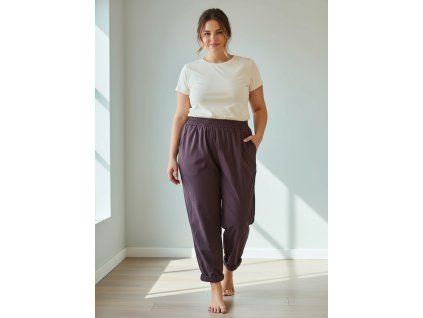 Dámské plus size kalhoty
