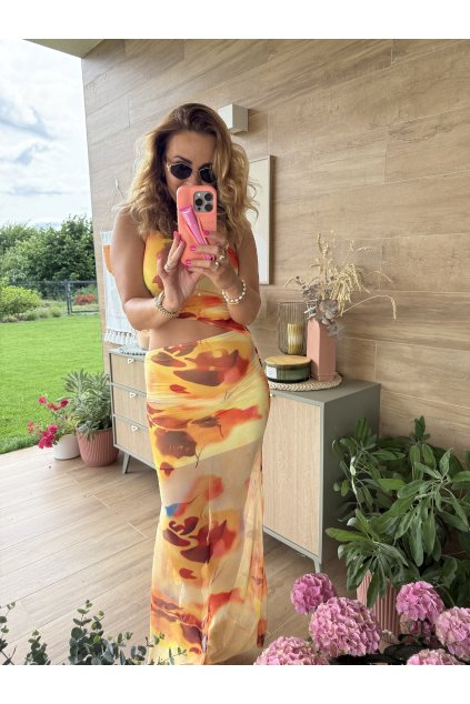 DLOUHÉ ŠATY S PRŮSTŘIHEM LOVEBRAND