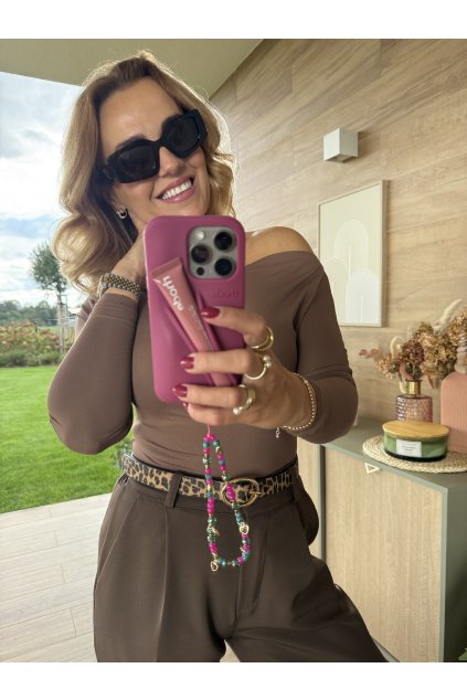 ČOKOLÁDOVÉ ELASTICKÉ TRIČKO BE READY