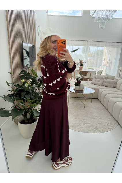 SATÉNOVÁ SUKNĚ HELLO GIRL